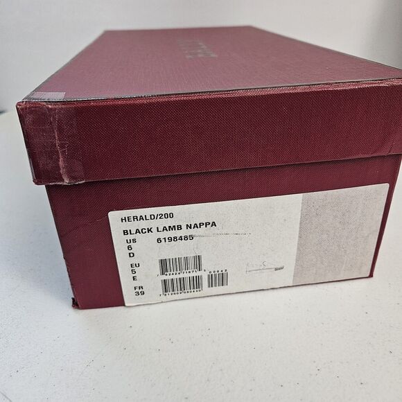 New Bally Herald 200 Black Leather Lamb Skin Slip on Men Shoe size US 6 Sneakers main image 5